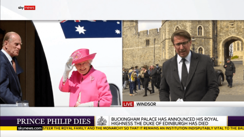 Prince Philip Dies Sky News 14