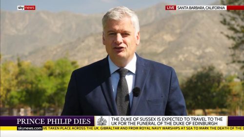 Prince Philip Dies Sky News Coverage