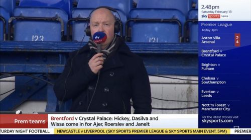 David Stowell Sky Sports Football