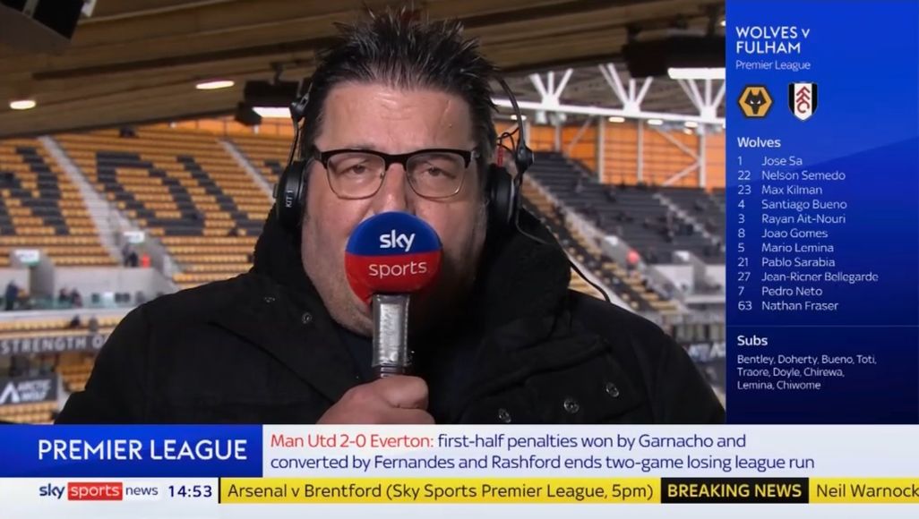 Ian Crocker on Sky Sports Football