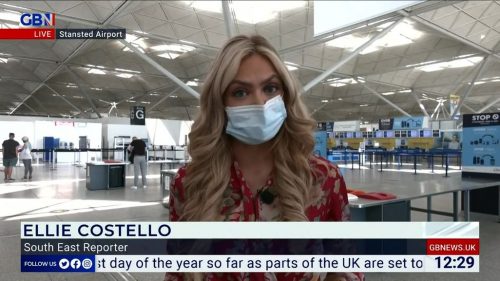 Ellie Costello GB News Reporter