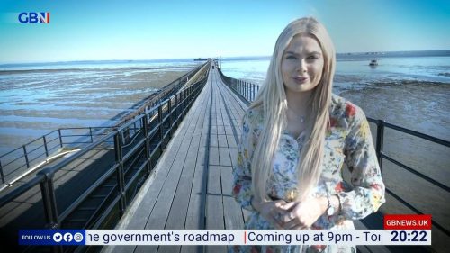 Ellie Costello GB News Reporter 