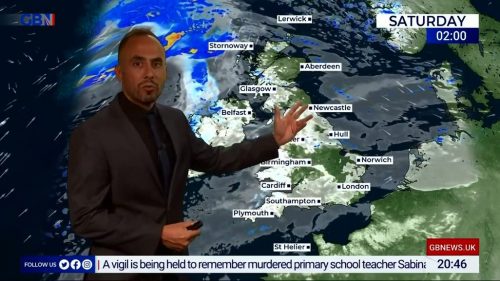 Mark Wilson GB News Weather Presenter