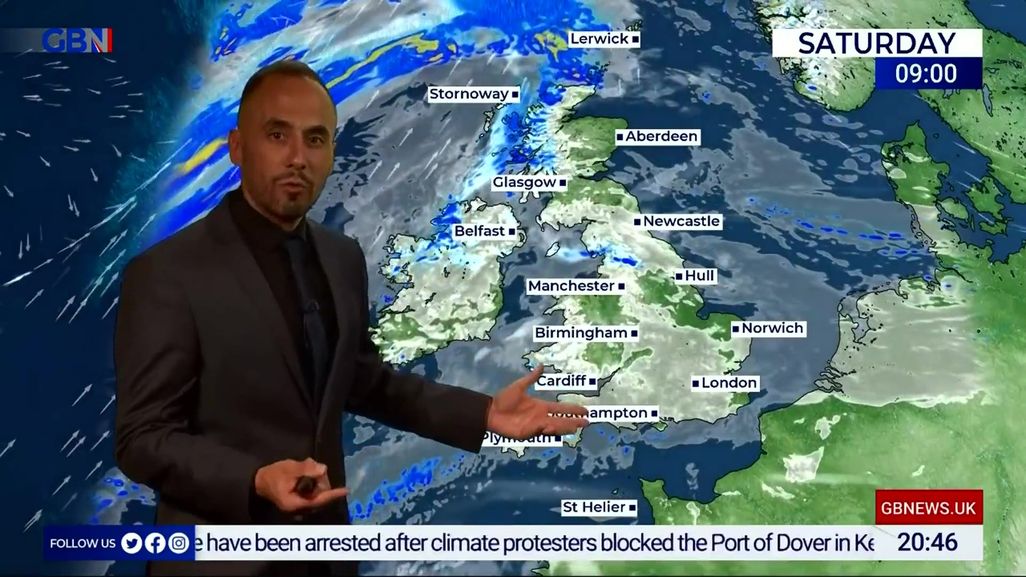 Mark Wilson GB News Weather Presenter