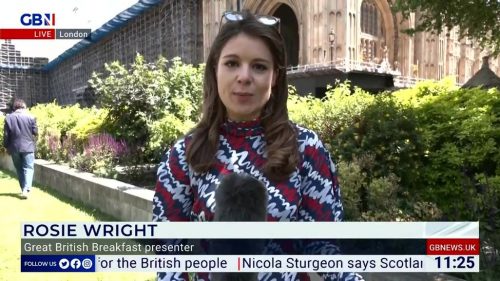 Rosie Wright GB News Presenter