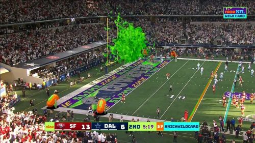 Nick NFL Wild Card Game on Nickelodeon in