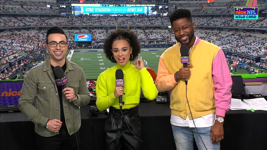 Noah Eagle NFL on Nick