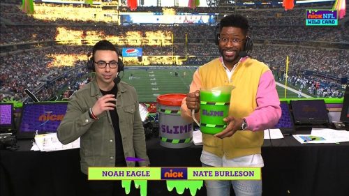 Noah Eagle NFL on Nick