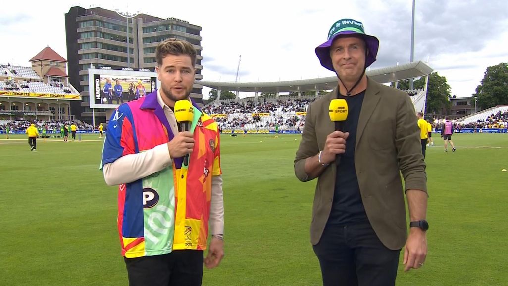 Chris Hughes The Hundred Cricket on BBC