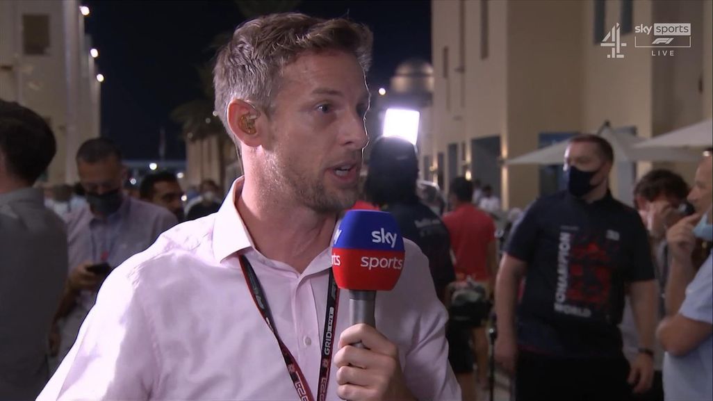 Jenson Button Sky Sports F Presenter