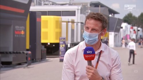 Jenson Button Sky Sports F Presenter
