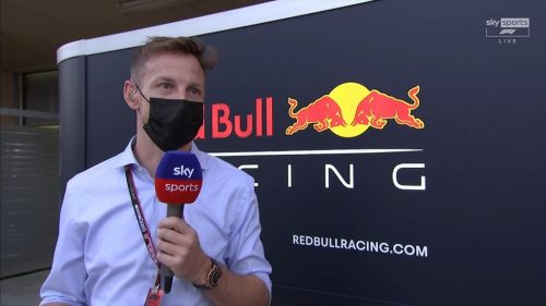 Jenson Button Sky Sports F Presenter