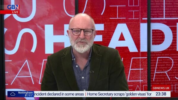 Simon Evans GB News Headliners Presenter 1