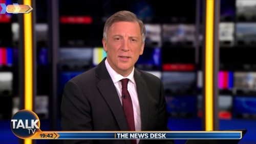 TalkTV Launch The News Desk with Tom Newton Dunn