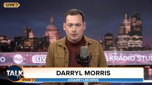 Darryl Morris TalkTV Presenter 