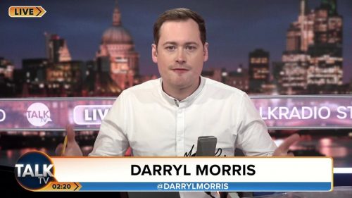 Darryl Morris TalkTV Presenter