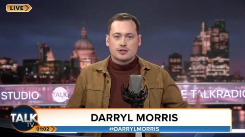Darryl Morris TalkTV Presenter