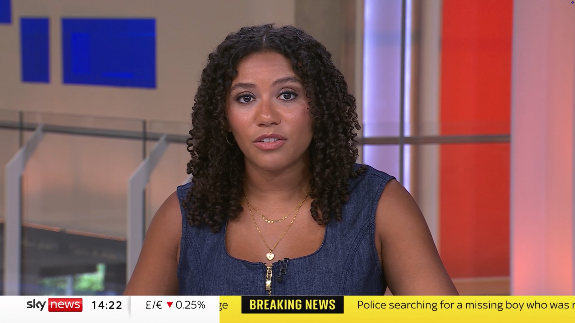 Mhari Aurora on Sky News