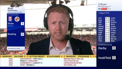 Mark Benstead Sky Sports