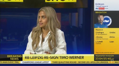Melissa Reddy Sky Sports News Reporter