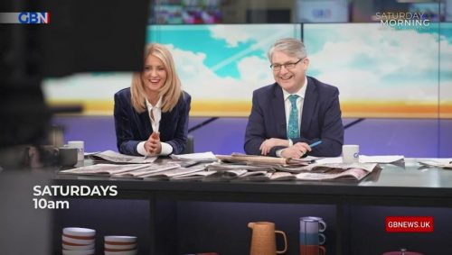 Saturday Morning with Esther and Phil GB News Promo