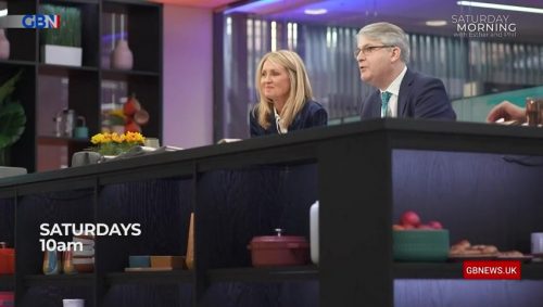 Saturday Morning with Esther and Phil GB News Promo