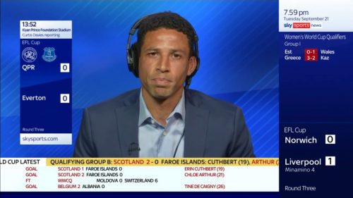 Curtis Davies Sky Sports 