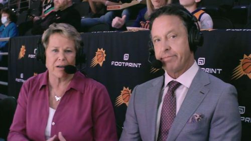 Kevin Ray and Ann Meyers Drysdale