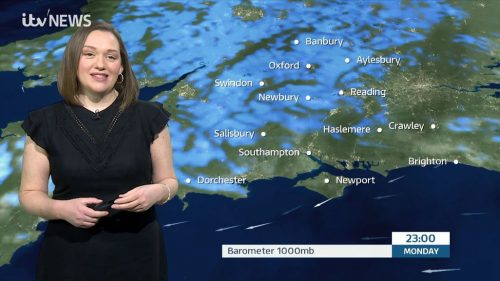 Aisling Creevey ITV Meridian Weather Presenter 