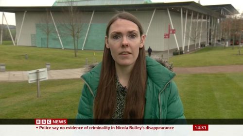 Emma Sanders BBC News Sports Reporter 