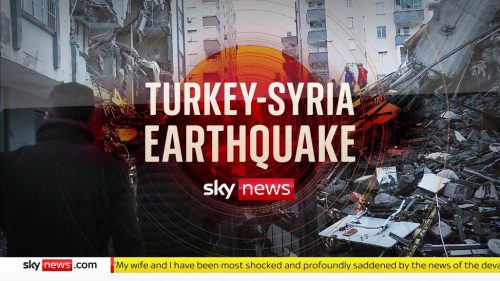 Sky News Turkey Syria Earthquakes