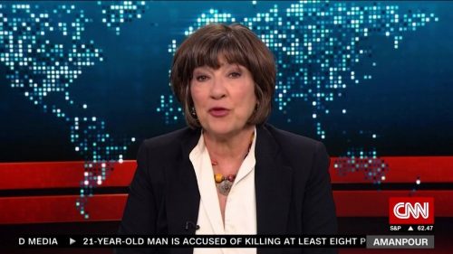 Christiane Amanpour CNNi Presenter
