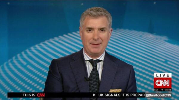Don Riddell World Sport on CNN 1