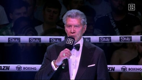 Michael Buffer on DAZN Boxing 