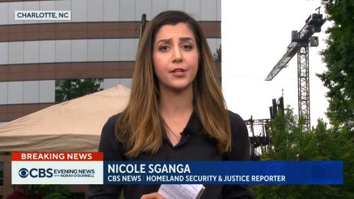Nicloe Sganga on CBS News 