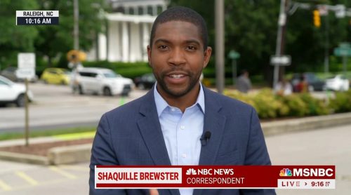 Shawuille Brewster on MSNBC 