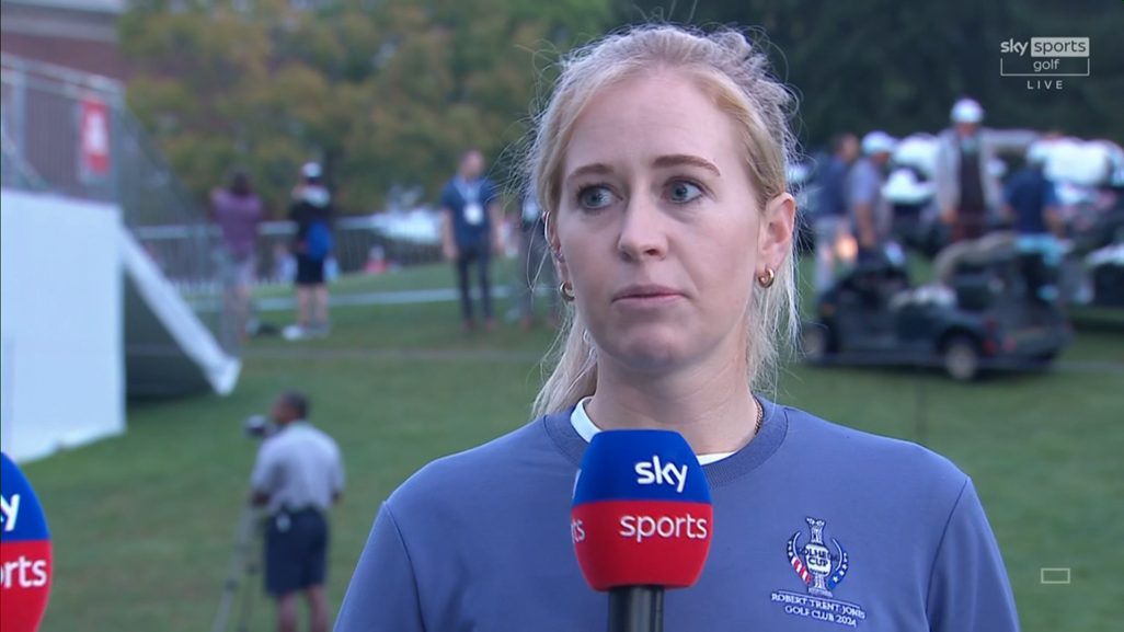 Iona Stephen at Solheim Cup 2024