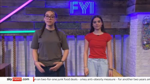 Maya Gomersall Durban Sky News FYI Presenter