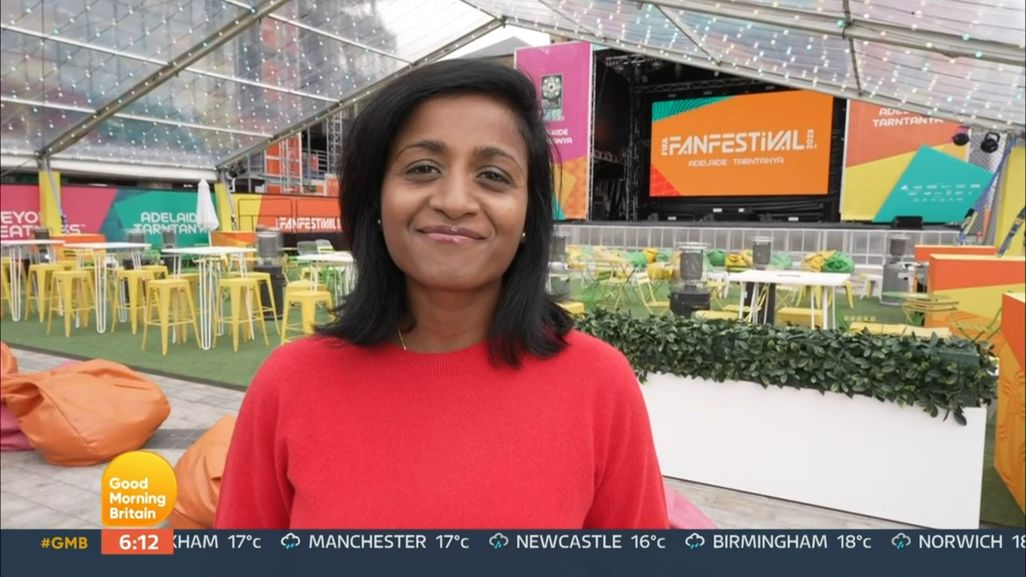 Nitya Rajan on Good Morning Britain 
