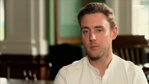 Stuart Broad Sky Sports Cricket