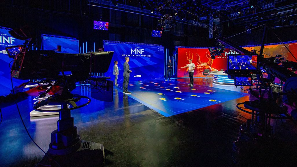 New Sky Sports Monday Night Football studio unveiled today