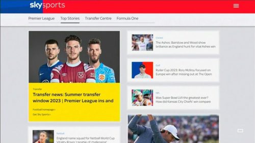 Sky Sports News