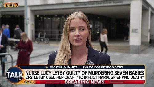 Victoria Innes on TalkTV