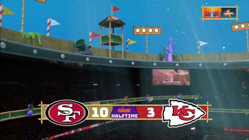 Nickelodeon's Coverage of Super Bowl 58