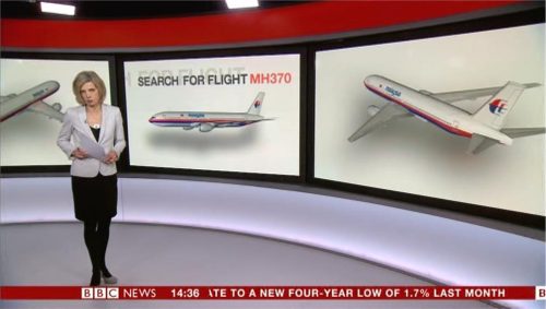 MH370 BBC News Coverage