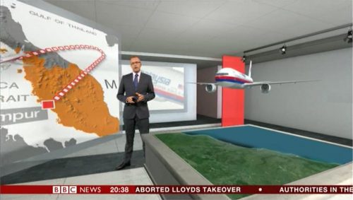 MH370 BBC News Coverage