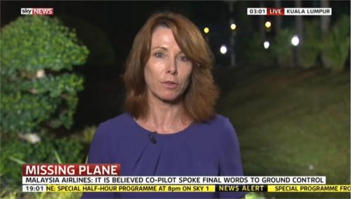MH370 Sky News Coverage