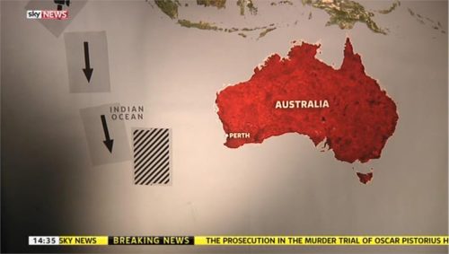 MH370 Sky News Coverage