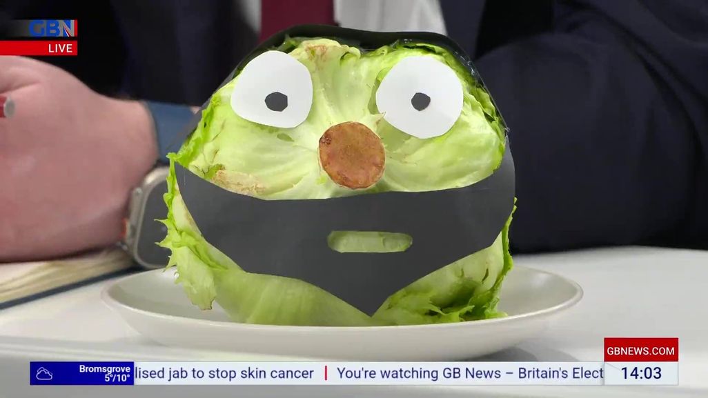 Humza Yousaf vs GB News Lettuce