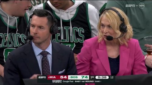 JJ Reddick and Doris Burke on ESPN